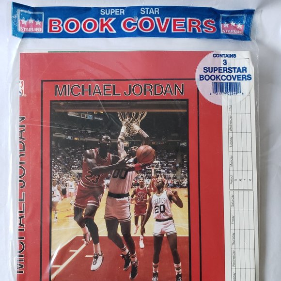 MICHAEL JORDAN AND MAGIC JOHNSON BOOK COVERS - NEW - Picture 3 of 16